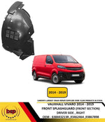 Load image into Gallery viewer, VAUXHALL VIVARO 2014 - 2019 FRONT SPLASHGUARD WHEEL HOUSE LINER DRIVER RIGHT