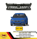 Load image into Gallery viewer, SEAT LEON 2017 – 2020 FRONT RADIATOR GRILLE BLACK BADGE HOLDER NOT FR NO BADGE
