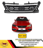 Load image into Gallery viewer, SEAT LEON FR 5F 2017 – 2019 FRONT RADIATOR GRILLE WITH CHROME FR MODELS NO BADGE