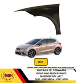 Load image into Gallery viewer, SEAT IBIZA 2017 ONWARDS FRONT WING FENDER PRIMED PASSENGER SIDE LEFT NEW