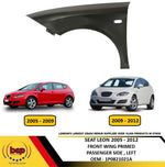 Load image into Gallery viewer, SEAT LEON 2005 - 2012 FRONT WING PASSENGER SIDE LEFT NEARSIDE PRIMED BRAND NEW