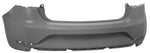 Load image into Gallery viewer, SEAT IBIZA 2012 – 2017 REAR BUMPER PRIMED 5 DOOR NOT FR MODEL NO PARKING SENSOR