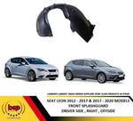 Load image into Gallery viewer, SEAT LEON 2012 - 2020 FRONT SPLASHGUARD MUD COVER ARCH LINER RIGHT DRIVERS SIDE