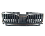 Load image into Gallery viewer, SKODA OCTAVIA 2017 -2020 FRONT BUMPER RADIATOR GRILLE BLACK WITH CHROME SURROUND