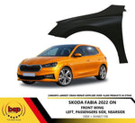 Load image into Gallery viewer, SKODA FABIA 2022 ON FRONT WING PASSENGERS SIDE NEARSIDE LEFT PRIMED 6VA821105