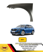 Load image into Gallery viewer, SKODA KAMIQ 2024 ONWARDS FRONT WING PRIMED STEEL PASSENGER SIDE LEFT 658821105B