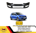 Load image into Gallery viewer, SKODA FABIA 2015 - 2018 FRONT BUMPER NO SENSOR HOLE SMOOTH BLACK NOT PRIMED
