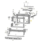 Load image into Gallery viewer, SKODA KODIAQ 2021 - 2024 FRONT PANEL LOCK CARRIER RADIATOR SUPPORT SLAM PANEL