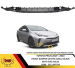 Load image into Gallery viewer, TOYOTA PRIUS 2019 – 2023 FRONT BUMPER CENTRE GRILLE BLACK WITH FOG LAMP HOLE