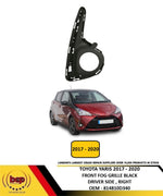 Load image into Gallery viewer, TOYOTA YARIS 2017– 2020 FRONT BUMPER FOG GRILLE TEXTURED BLACK DRIVER RIGHT