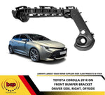 Load image into Gallery viewer, TOYOTA COROLLA 2018 ON FRONT BUMPER BRACKET MOUNT HOLDER RIGHT DRIVERS SIDE
