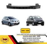 Load image into Gallery viewer, TOYOTA AYGO 2005 - 2009 FRONT BUMPER REINFORCEMENT BAR IMPACT CRASH BAR NEW