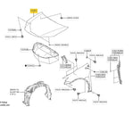 Load image into Gallery viewer, TOYOTA PRIUS 2023 ONWARDS BONNET HOOD PRIMED STEEL 5330147130