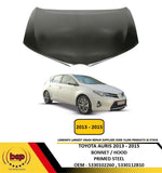 Load image into Gallery viewer, TOYOTA AURIS 2013 - 2015 BONNET HOOD PRIMED STEEL INSURANCE APPROVED OEM QUALITY