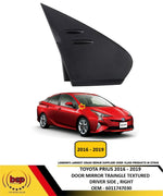 Load image into Gallery viewer, TOYOTA PRIUS 2016 – 2019 DOOR MIRROR TRIANGLE TRIM TEXTURED BLACK DRIVER RIGHT