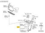 Load image into Gallery viewer, TOYOTA YARIS 2020 ON ENGINE UNDERTRAY COVER SHIELD GUARD INSULATION 51410K0050