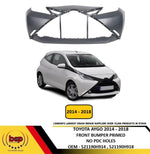 Load image into Gallery viewer, TOYOTA AYGO 2014 -2018 FRONT BUMPER PRIMED INSURANCE APPROVED 521190H914