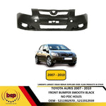 Load image into Gallery viewer, TOYOTA AURIS 2007 - 2010 FRONT BUMPER SMOOTH BLACK NOT PRIMED INSURANCE APPROVED