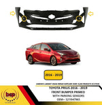 Load image into Gallery viewer, TOYOTA PRIUS 2016 - 2019 FRONT BUMPER PRIMED WITH 4 PARKING SENSOR HOLES ONLY