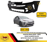 Load image into Gallery viewer, TOYOTA PRIUS 2019 - 2023 FRONT BUMPER PRIMED WITH PARKING SENSOR HOLES FACELIFT