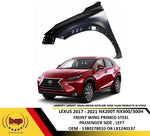 Load image into Gallery viewer, LEXUS NX 2017 - 2021 FRONT WING FENDER PANEL PRIMED STEEL PASSENGER SIDE LEFT