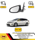Load image into Gallery viewer, TOYOTA AURIS 2012 - 2019 DOOR WING MIRROR ELECTRIC FOLDING HEATED LEFT PASSENGER