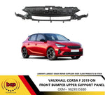 Load image into Gallery viewer, VAUXHALL CORSA F 2020 ON FRONT BUMPER GRILLE SUPPORT PANEL PLASTIC SLAM