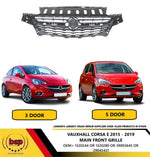 Load image into Gallery viewer, VAUXHALL CORSA E 2015 ON MAIN GRILLE NO CHROME OEM QUALITY NEW