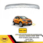 Load image into Gallery viewer, VAUXHALL MOKKA X 2016 - 2019 FRONT BUMPER LOWER TRIM GREY SILVER 42491767