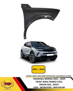 Load image into Gallery viewer, VAUXHALL MOKKA 2021 - 2024 FRONT WING FENDER PRIMED STEEL DRIVER SIDE RIGHT