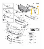 Load image into Gallery viewer, VAUXHALL CORSA E 2015 - 2019 HEADLIGHT BRACKET LEFT PASSENGER SIDE 13399279