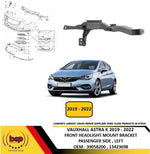 Load image into Gallery viewer, VAUXHALL ASTRA K 2019 - 2022 FRONT BUMPER BRACKET HEADLAMP MOUNT LEFT N/S