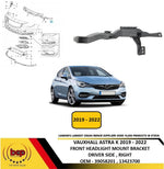 Load image into Gallery viewer, VAUXHALL ASTRA K 2019 - 2022 FRONT BUMPER BRACKET HEADLAMP MOUNT RIGHT O/S