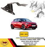 Load image into Gallery viewer, VAUXHALL CORSA F 2020 - 2023 FRONT WING METAL BRACKET PASSENGER LEFT 9830932480