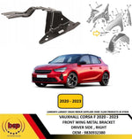 Load image into Gallery viewer, VAUXHALL CORSA F 2020 - 2023 FRONT WING METAL BRACKET DRIVER RIGHT 9830932380