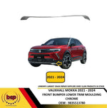 Load image into Gallery viewer, VAUXHALL MOKKA 2021 - 2024 FRONT BUMPER LOWER TRIM MOULDING CHROME NEW