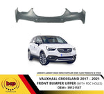 Load image into Gallery viewer, VAUXHALL CROSSLAND X 2017 - 2020 FRONT BUMPER UPPER WITH PARKING SENSORS HOLES