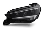 Load image into Gallery viewer, VAUXHALL CORSA F 2019 ONWARDS FRONT HEADLIGHT FULL LED PASSENGER SIDE LEFT BLACK