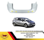 Load image into Gallery viewer, VAUXHALL ZAFIRA TOURER 2012 - 2016 REAR BUMPER WITH PARKING SENSORS NEW