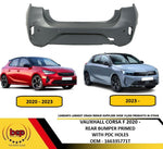 Load image into Gallery viewer, VAUXHALL CORSA F 2020 ON REAR BUMPER PRIMED WITH PARKING SENSOR HOLES
