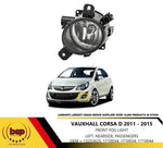 Load image into Gallery viewer, VAUXHALL CORSA D 2011 - 2015 FRONT FOG LIGHT LEFT PASSENGERS NEARSIDE 13253625