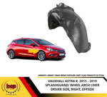 Load image into Gallery viewer, VAUXHALL ASTRA K 2015 - 2019 FRONT SPLASHGUARD WHEEL ARCH LINER PLASTIC RIGHT
