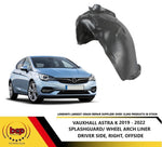 Load image into Gallery viewer, VAUXHALL ASTRA K 2019 - 2022 FRONT SPLASHGUARD WHEEL ARCH LINER PLASTIC RIGHT