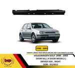 Load image into Gallery viewer, VOLKSWAGEN GOLF MK4 1998 – 2003 4 DOOR MODELS DOOR SILL DRIVER SIDE RIGHT