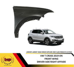 Load image into Gallery viewer, VW T-CROSS 2019 ON FRONT WING RIGHT DRIVERS SIDE PRIMED FENDER SIDE PANEL