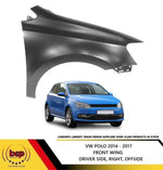 Load image into Gallery viewer, VOLKSWAGEN POLO 6R 2014 - 2017 FRONT WING FENDER RH RIGHT O/S DRIVERS SIDE