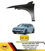Load image into Gallery viewer, VW GOLF MK8 2020 - 2024 FRONT WING FENDER PRIMED PASSENGER SIDE LEFT NEW