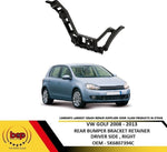 Load image into Gallery viewer, VW GOLF REAR BUMPER BRACKET MOUNT 2008 - 2013 RIGHT DRIVER SIDE O/S 5K6807394C