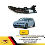 Load image into Gallery viewer, VW GOLF MK8 2020 ON HEADLIGHT UPPER MOUNT BRACKET METAL LEFT PASSENGERS SIDE