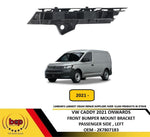 Load image into Gallery viewer, VW CADDY 2021 ONWARDS FRONT BUMPER MOUNT BRACKET SLIDER PASSENGER SIDE LEFT